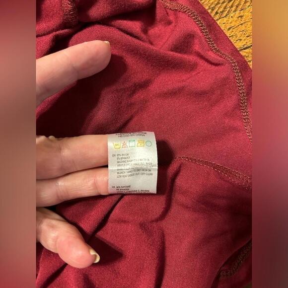 RDI long sleeve red dress - Picture 2 of 6